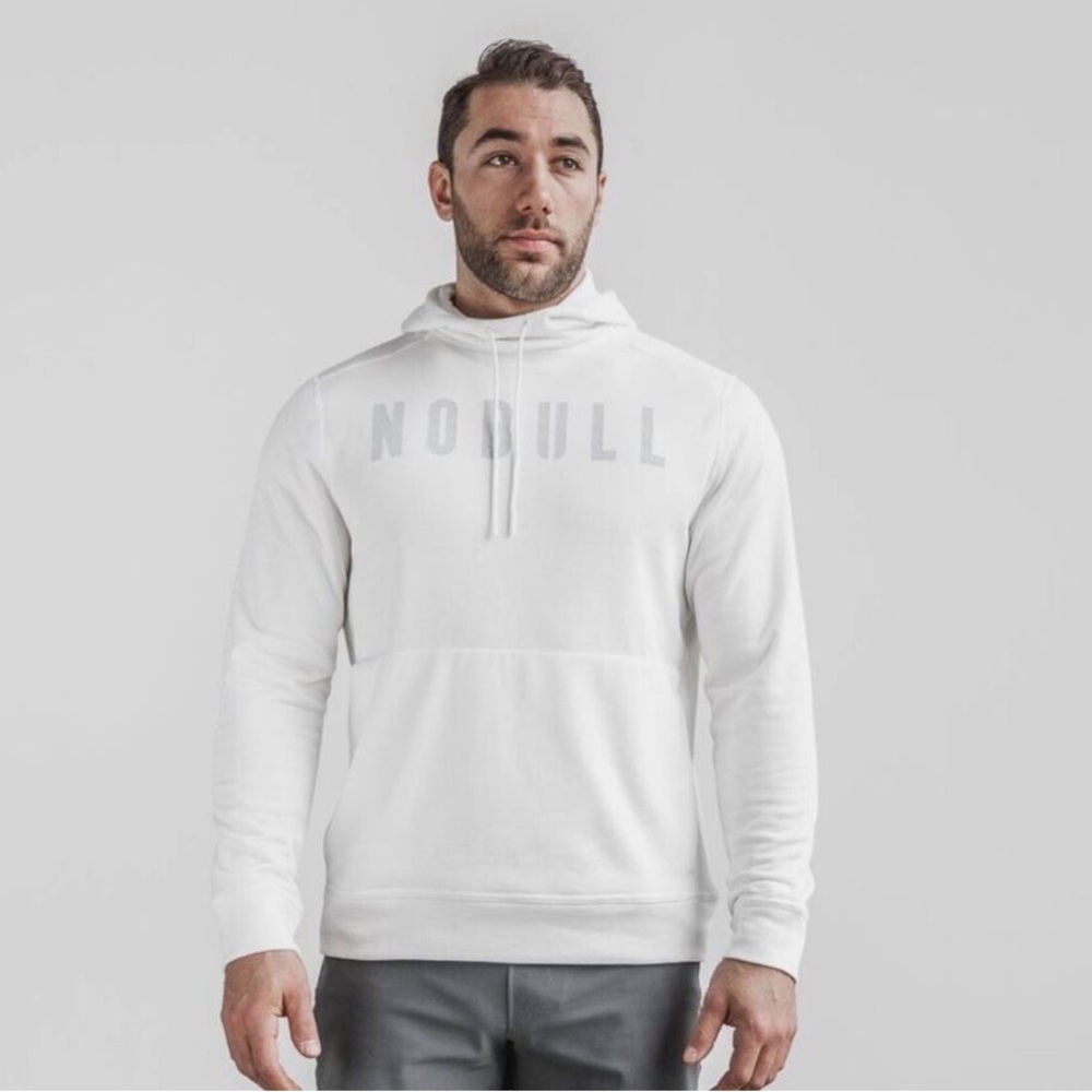 NOBULL White Classic Hoodie